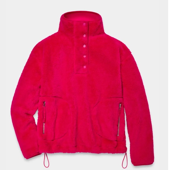 New UGG Atwell UGGfluff Half Snap Pullover Women’s Sweater - Picture 7 of 10